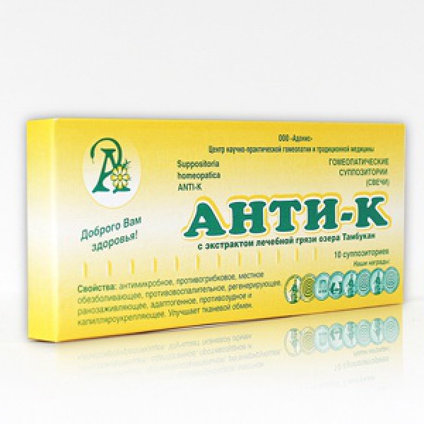 Свечи тамбуканские "Анти-К"