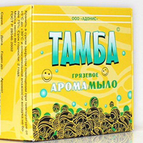 Грязевое мыло Тамба Лимон-апельсин